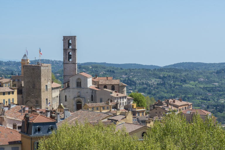 Photo du centre historique de la ville de Grasse
