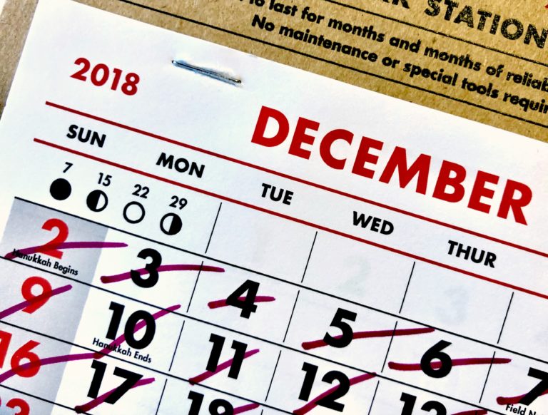 Arrêter votre calendrier